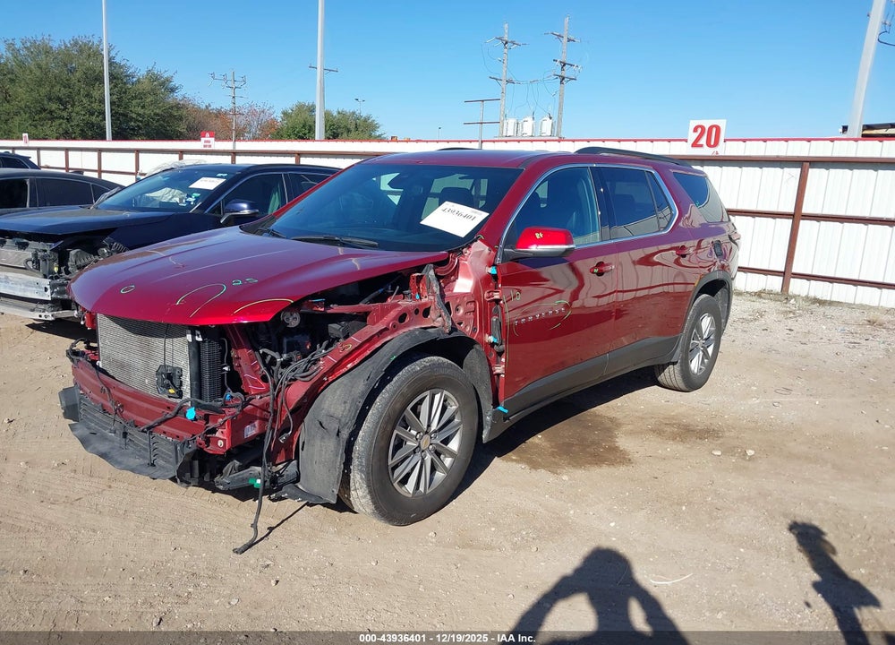 2023 CHEVROLET TRAVERSE AWD LT LEATHER VIN: 1GNEVHKWXPJ222032