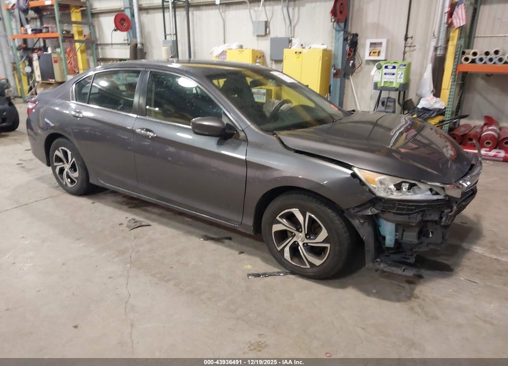 2016 HONDA ACCORD LX VIN: 1HGCR2F30GA137509
