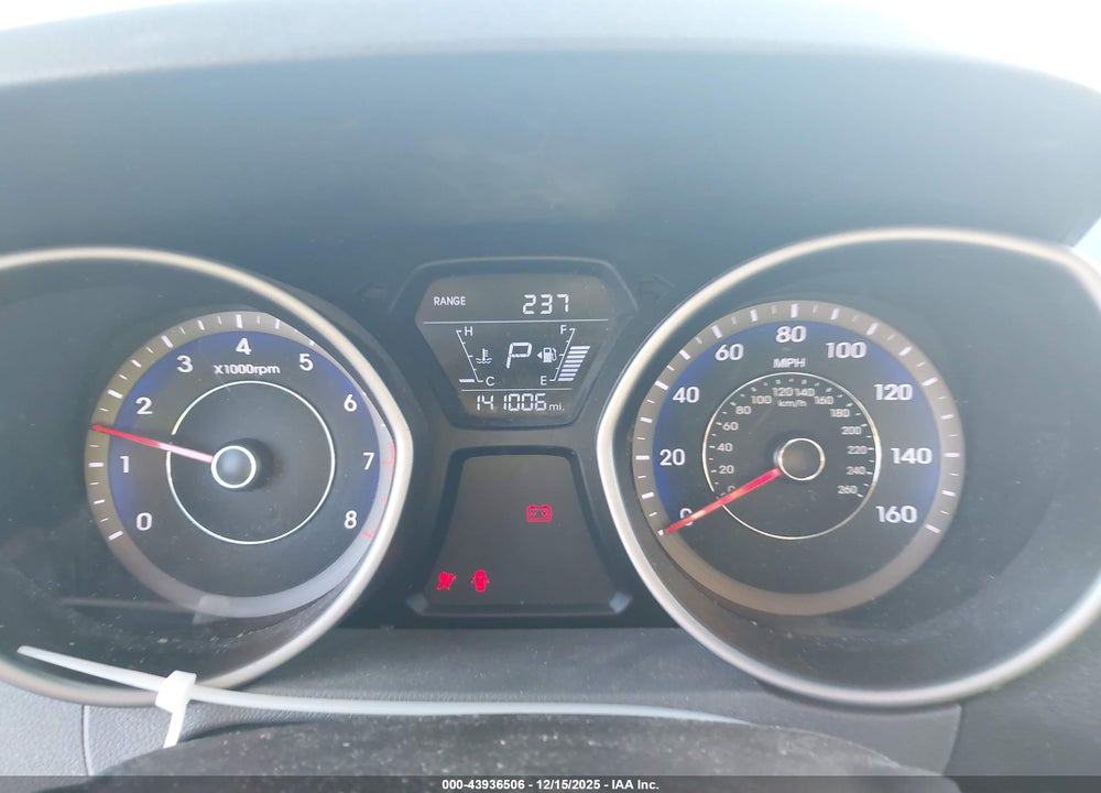 2014 HYUNDAI ELANTRA SPORT VIN: KMHDH4AH4EU103715