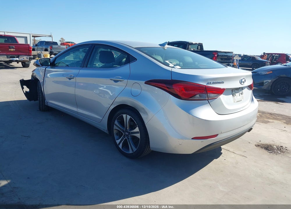 2014 HYUNDAI ELANTRA SPORT VIN: KMHDH4AH4EU103715