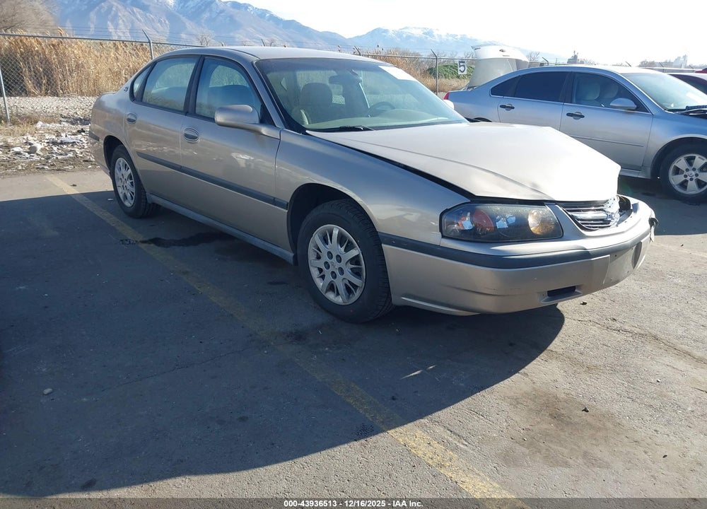2003 CHEVROLET IMPALA VIN: 2G1WF52E439158942