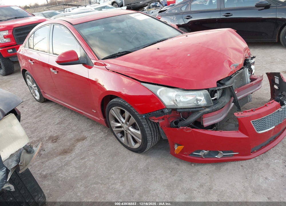 2013 CHEVROLET CRUZE LTZ VIN: 1G1PG5SB3D7179016