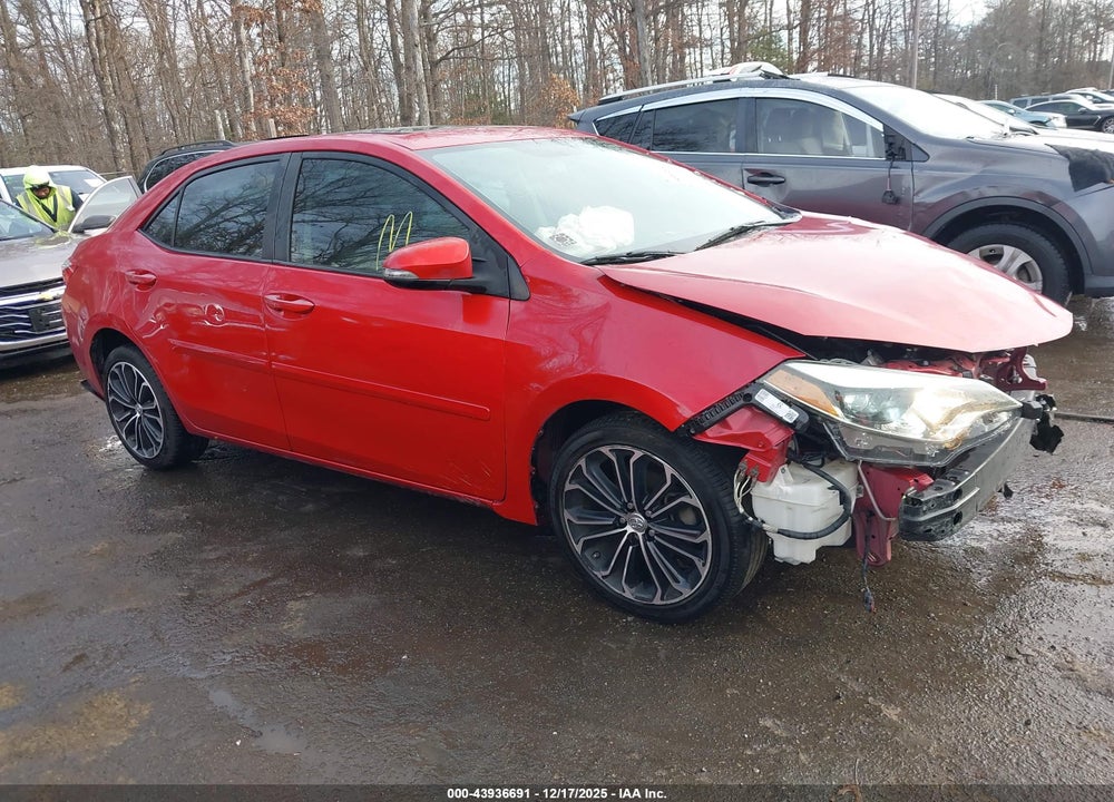 2016 TOYOTA COROLLA S PLUS VIN: 2T1BURHEXGC485457