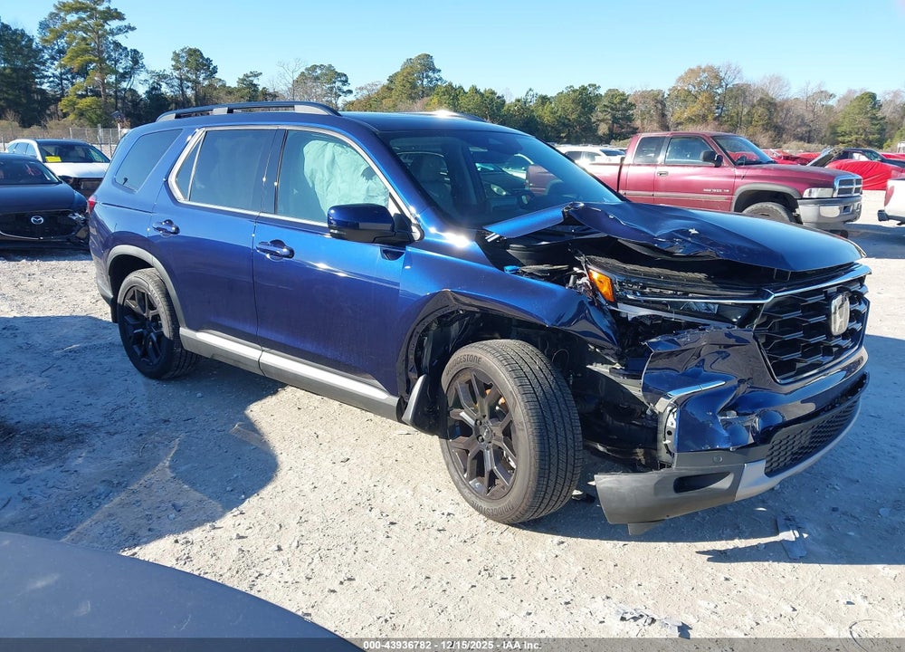 2025 HONDA PILOT TOURING VIN: 5FNYG1H71SB117189