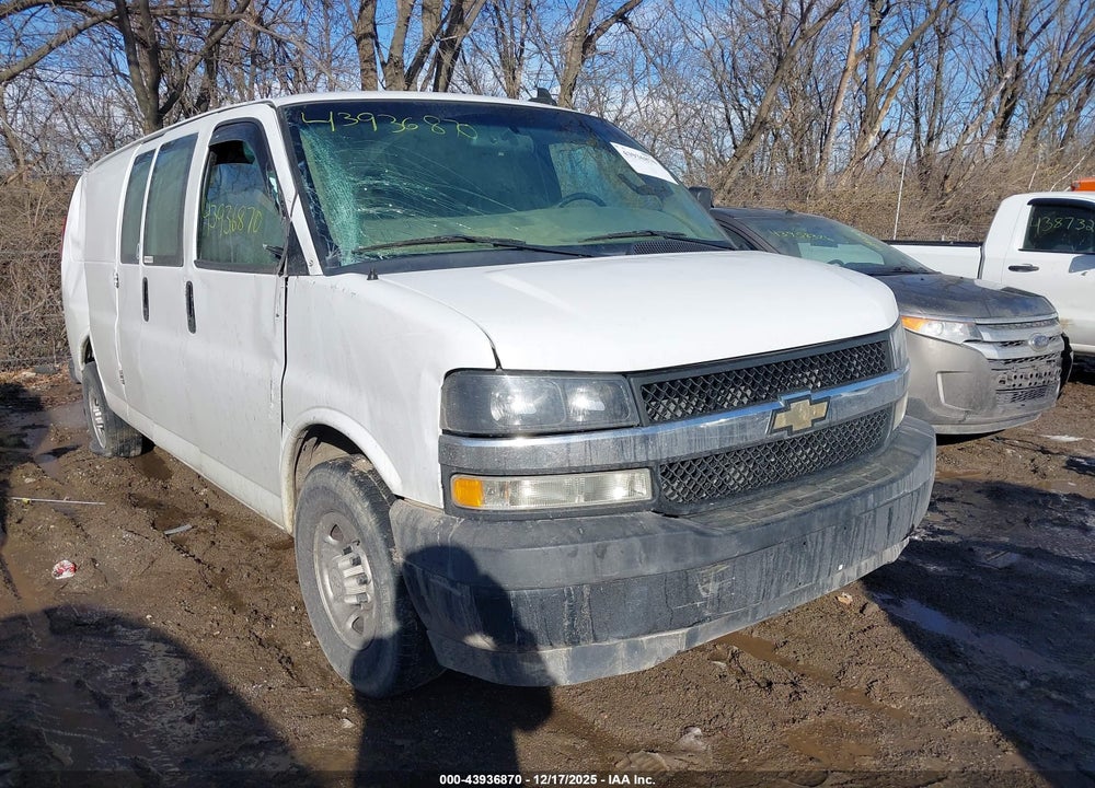2020 CHEVROLET EXPRESS CARGO RWD 2500 EXTENDED WHEELBASE WT VIN: 1GCWGBFG2L1142001