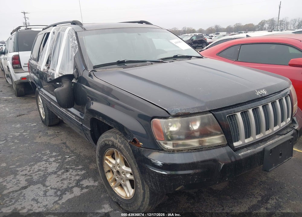2004 JEEP GRAND CHEROKEE LAREDO VIN: 1J4GW48S94C334648