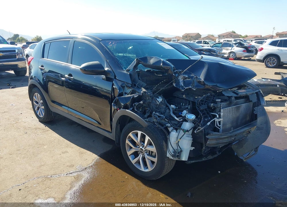 2015 KIA SPORTAGE LX VIN: KNDPBCAC6F7675354