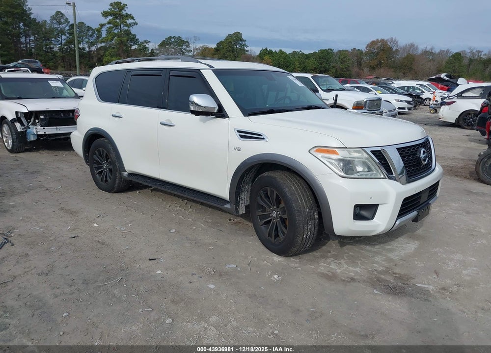 2017 NISSAN ARMADA PLATINUM VIN: JN8AY2NE1H9705169