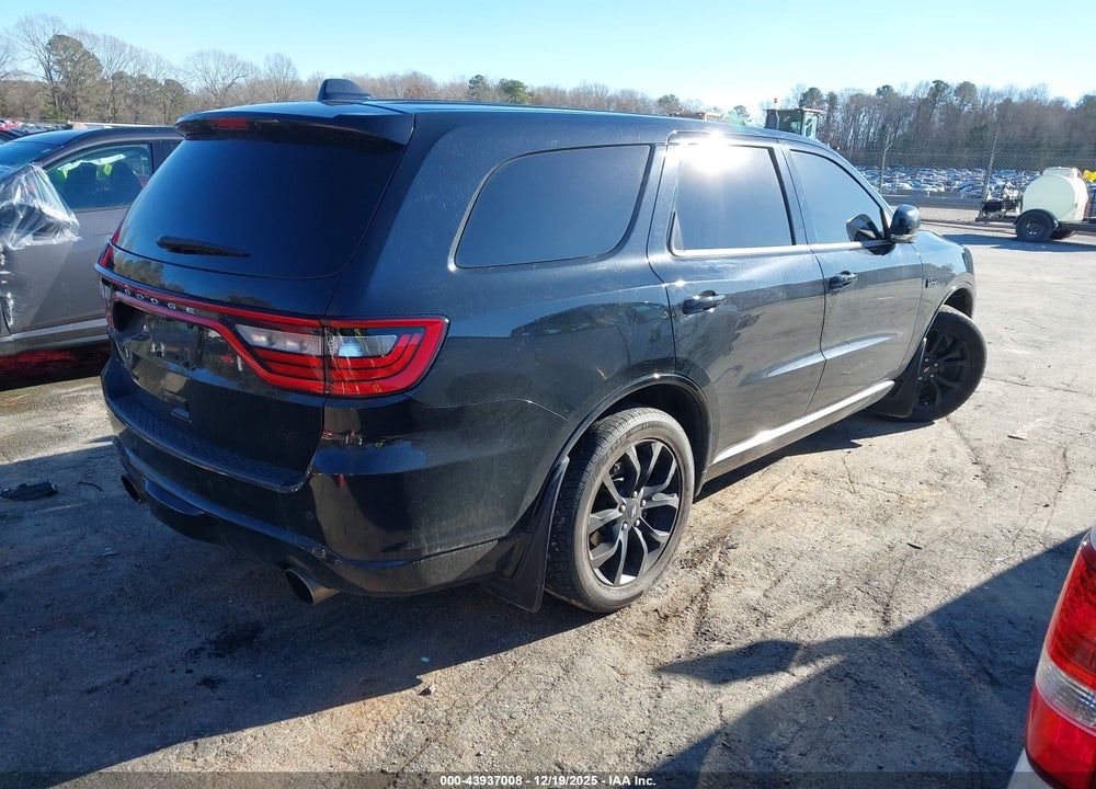2019 DODGE DURANGO R/T RWD VIN: 1C4SDHCT7KC604745