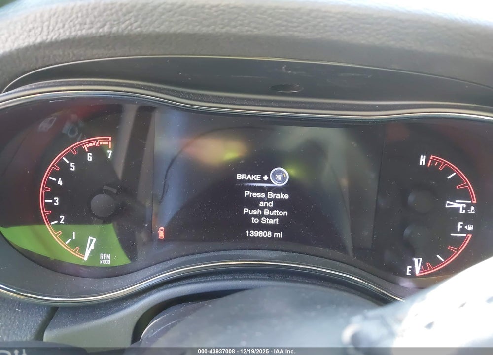 2019 DODGE DURANGO R/T RWD VIN: 1C4SDHCT7KC604745