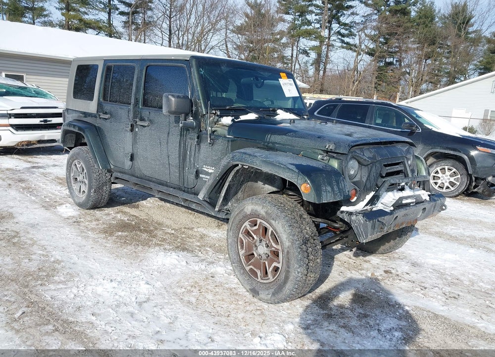 2010 JEEP WRANGLER UNLIMITED SAHARA VIN: 1J4BA5H11AL215557
