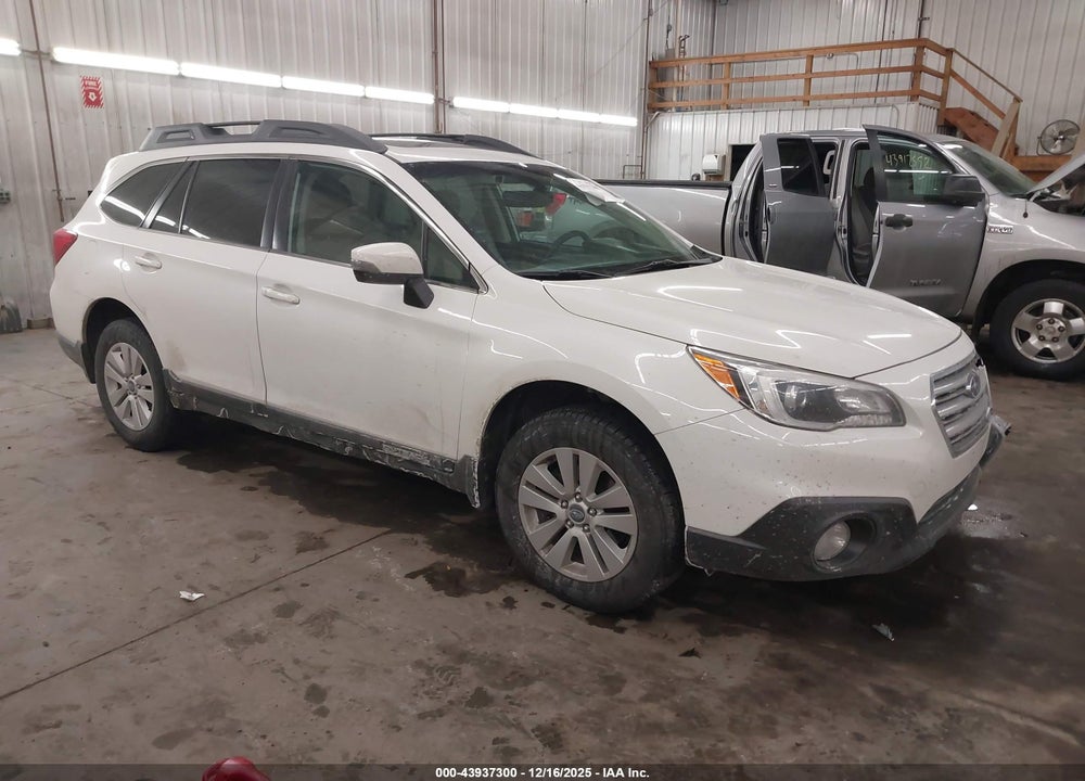 2017 SUBARU OUTBACK 2.5I PREMIUM VIN: 4S4BSAHC6H3420827