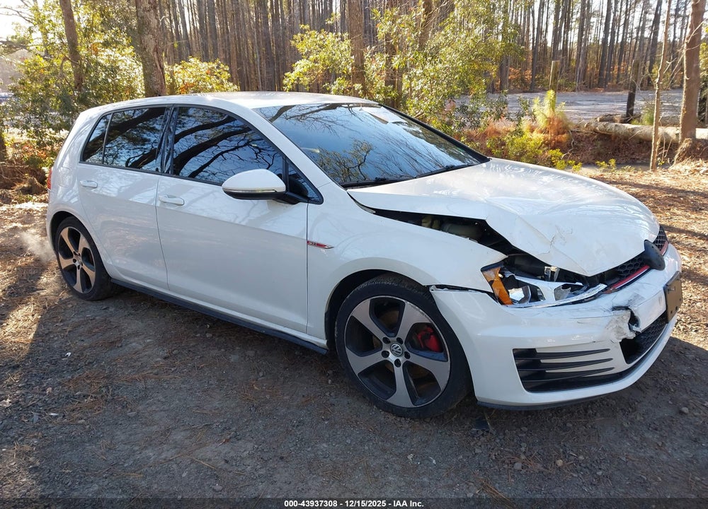 2017 VOLKSWAGEN GOLF GTI AUTOBAHN 4-DOOR/S 4-DOOR/SE 4-DOOR/SPORT 4-DOOR VIN: 3VW4T7AU6HM052578