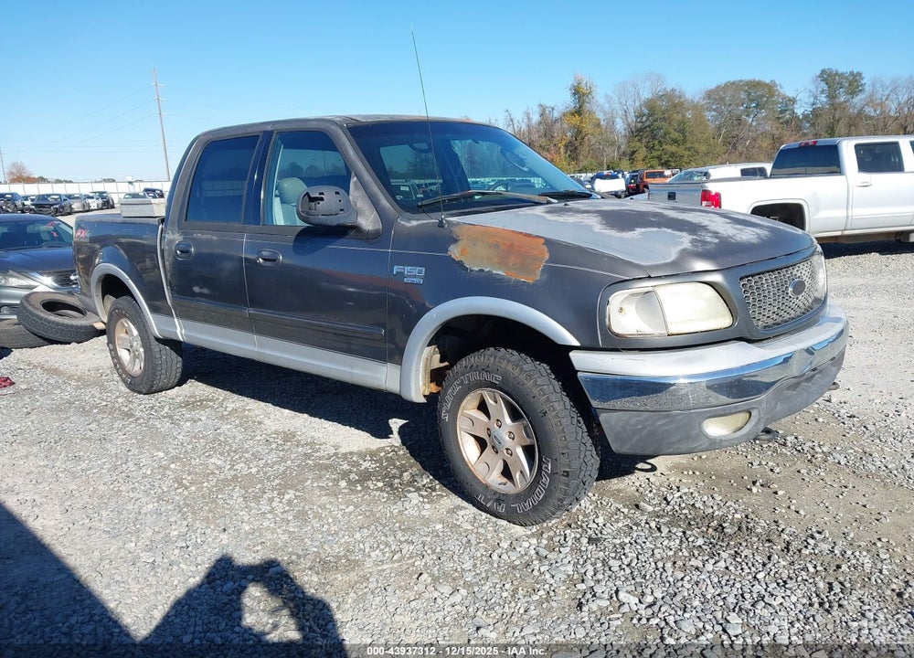 2002 FORD F-150 LARIAT/XLT VIN: 1FTRW08L22KC98708