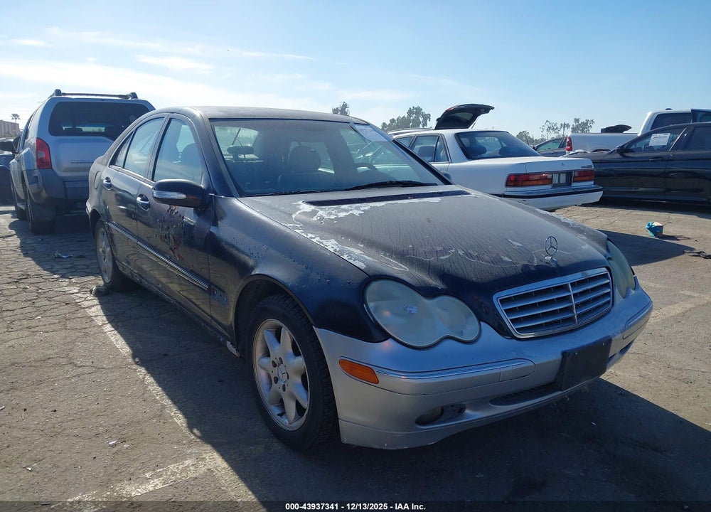 2002 MERCEDES-BENZ C 240 VIN: WDBRF61J22F258549