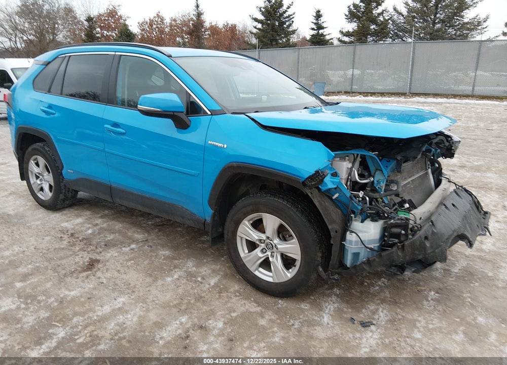 2020 TOYOTA RAV4 HYBRID XLE VIN: 2T3RWRFV2LW058480