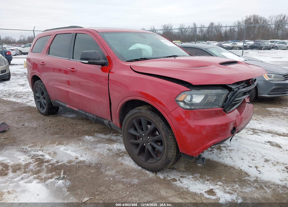 2018 DODGE DURANGO GT AWD VIN: 1C4RDJDG7JC255267