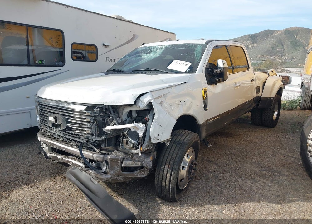 2022 FORD F-450 KING RANCH VIN: 1FT8W4DT9NED85128