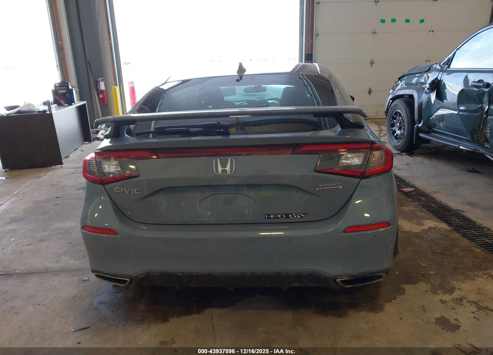 2022 HONDA CIVIC SPORT TOURING VIN: 19XFL1G82NE007887