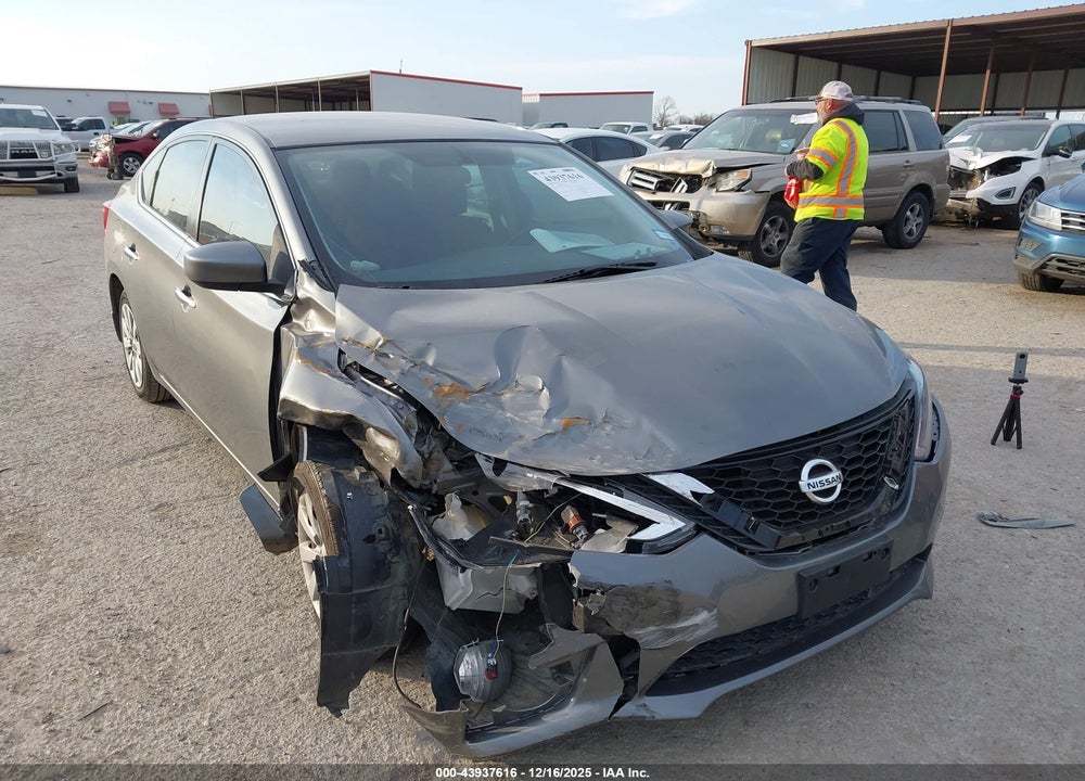 2019 NISSAN SENTRA S VIN: 3N1AB7AP8KY214488