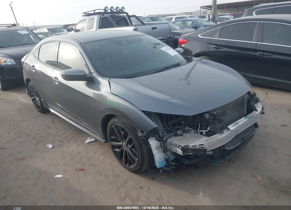 2021 HONDA CIVIC SPORT VIN: SHHFK7H49MU228119
