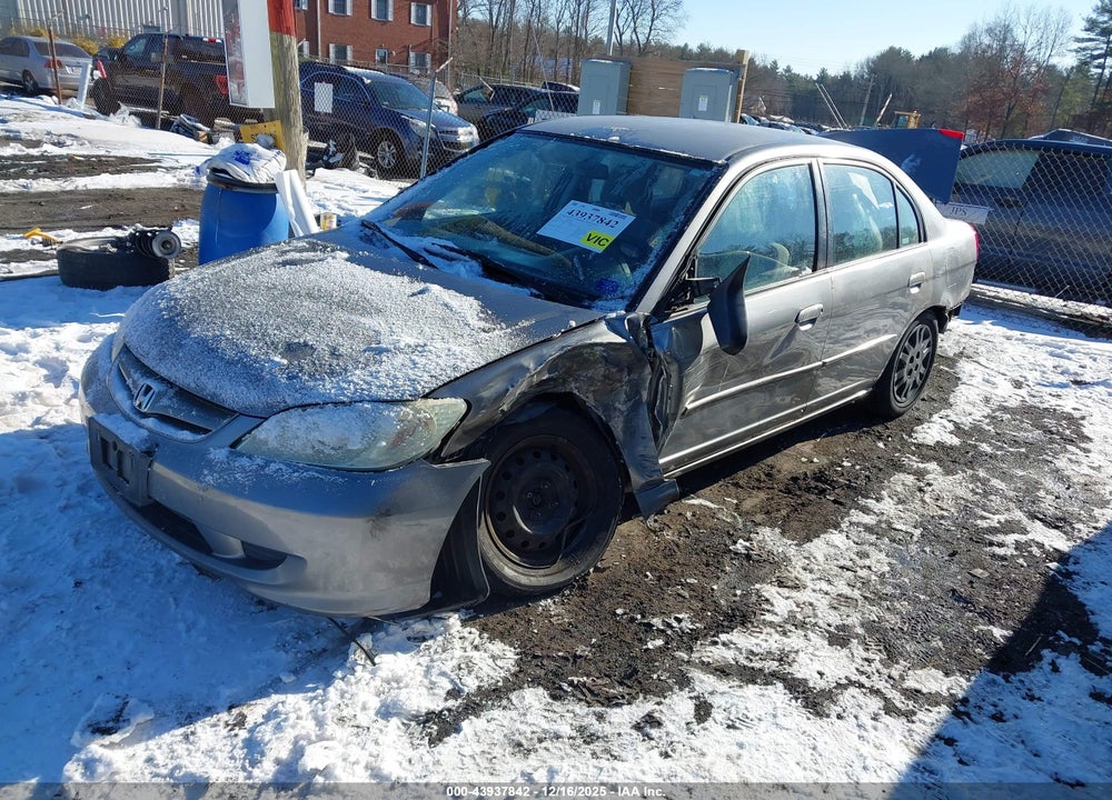 2004 HONDA CIVIC LX VIN: 2HGES15524H526854
