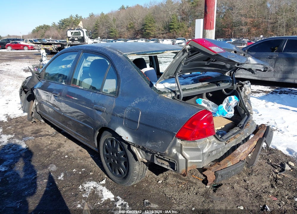 2004 HONDA CIVIC LX VIN: 2HGES15524H526854