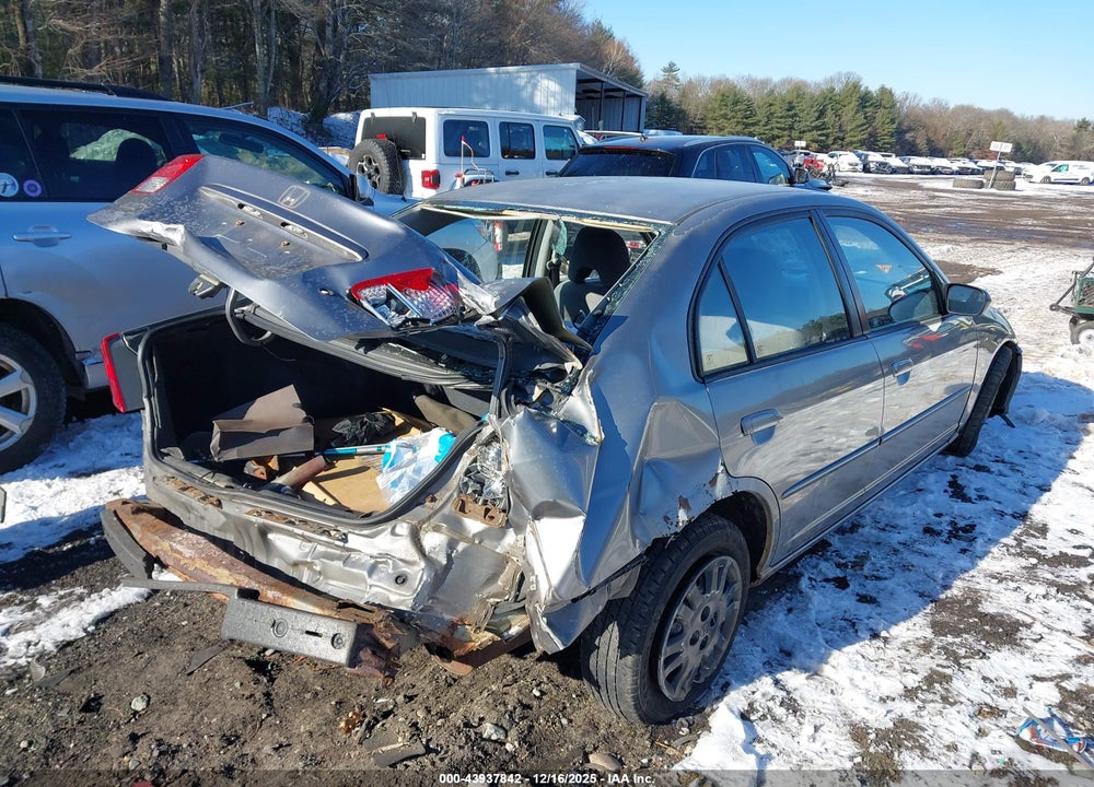 2004 HONDA CIVIC LX VIN: 2HGES15524H526854