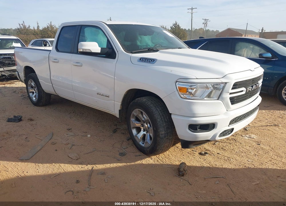 2019 RAM 1500 BIG HORN/LONE STAR  4X4 6'4 BOX VIN: 1C6SRFBT9KN646059