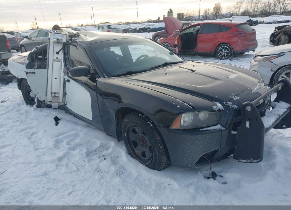 2012 DODGE CHARGER POLICE VIN: 2C3CDXAT1CH190513