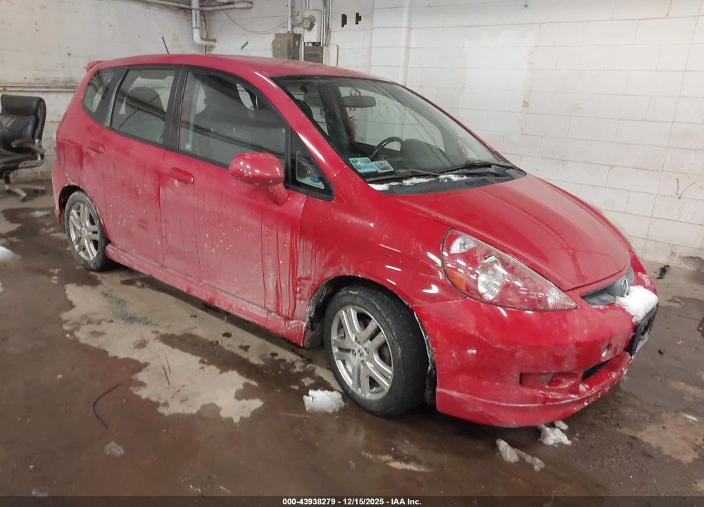 2008 HONDA FIT SPORT VIN: JHMGD38648S033336