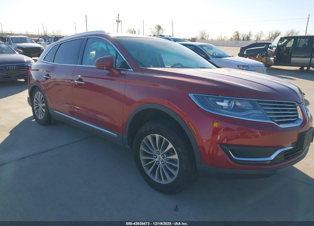 2017 LINCOLN MKX SELECT VIN: 2LMPJ8KR5HBL30703