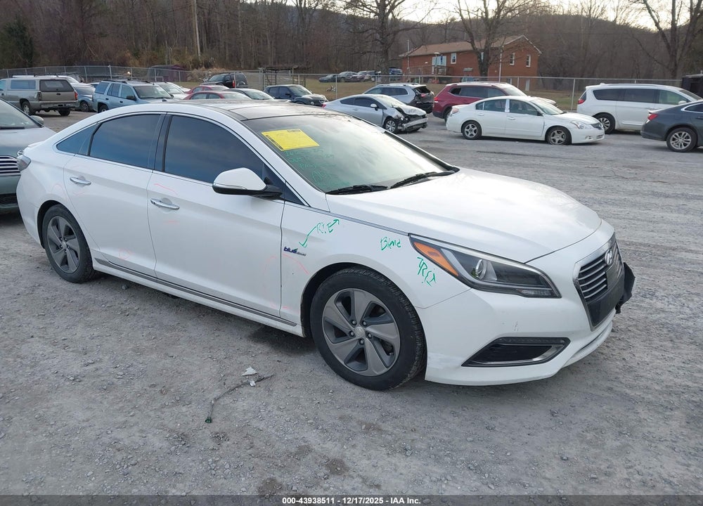 2017 HYUNDAI SONATA HYBRID LIMITED VIN: KMHE34L36HA062336