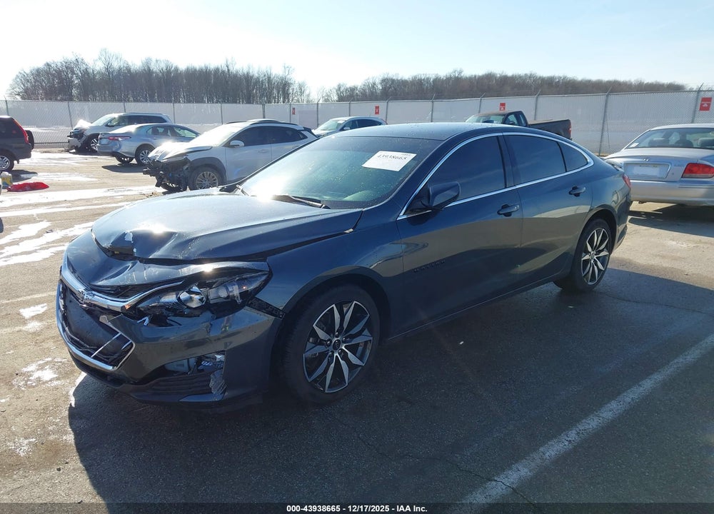2020 CHEVROLET MALIBU FWD RS VIN: 1G1ZG5ST5LF126811