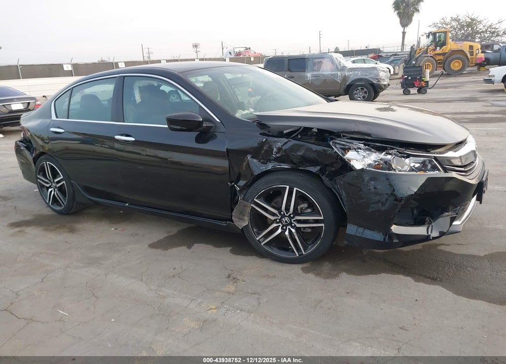 2016 HONDA ACCORD SPORT VIN: 1HGCR2F58GA173093