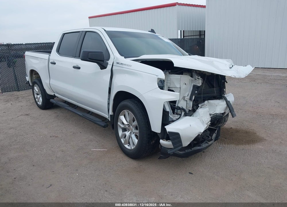 2021 CHEVROLET SILVERADO 1500 2WD  SHORT BED CUSTOM VIN: 1GCPWBEK7MZ232082