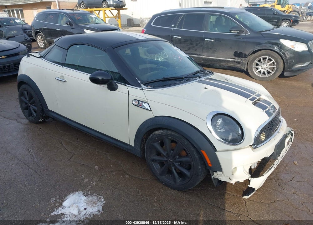 2013 MINI COUPE COOPER S VIN: WMWSX3C59DT772561