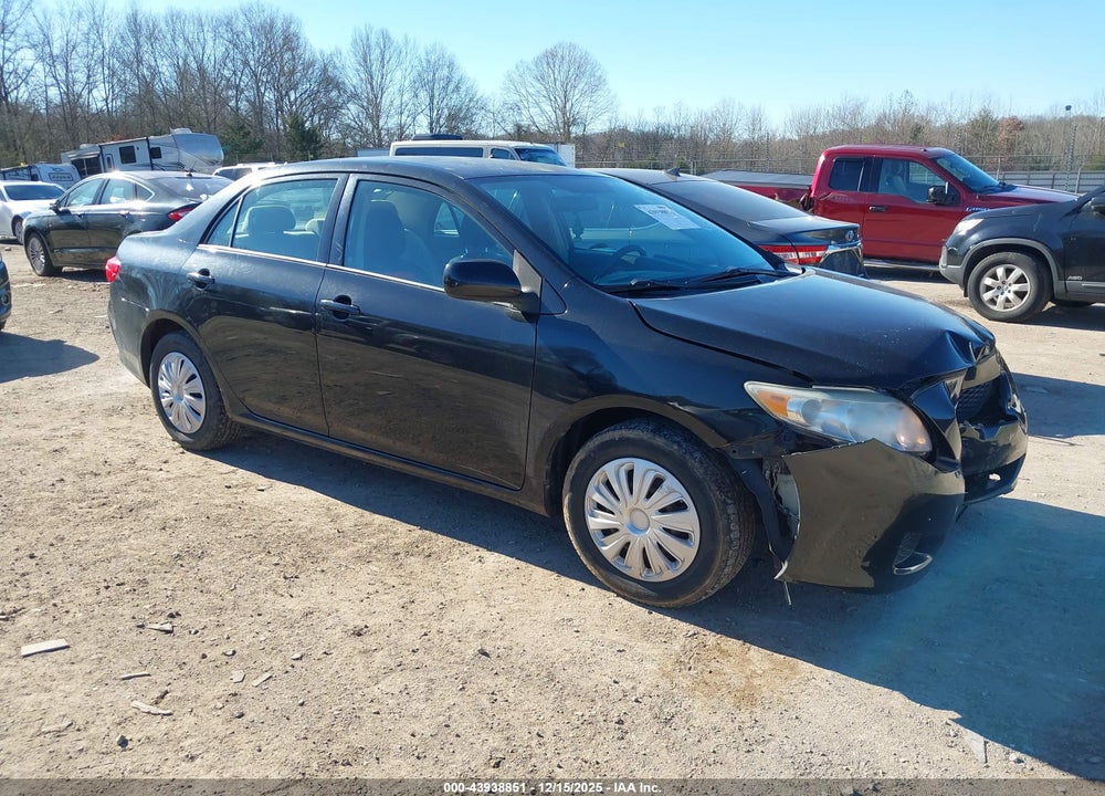 2009 TOYOTA COROLLA LE VIN: 2T1BU40E69C118492