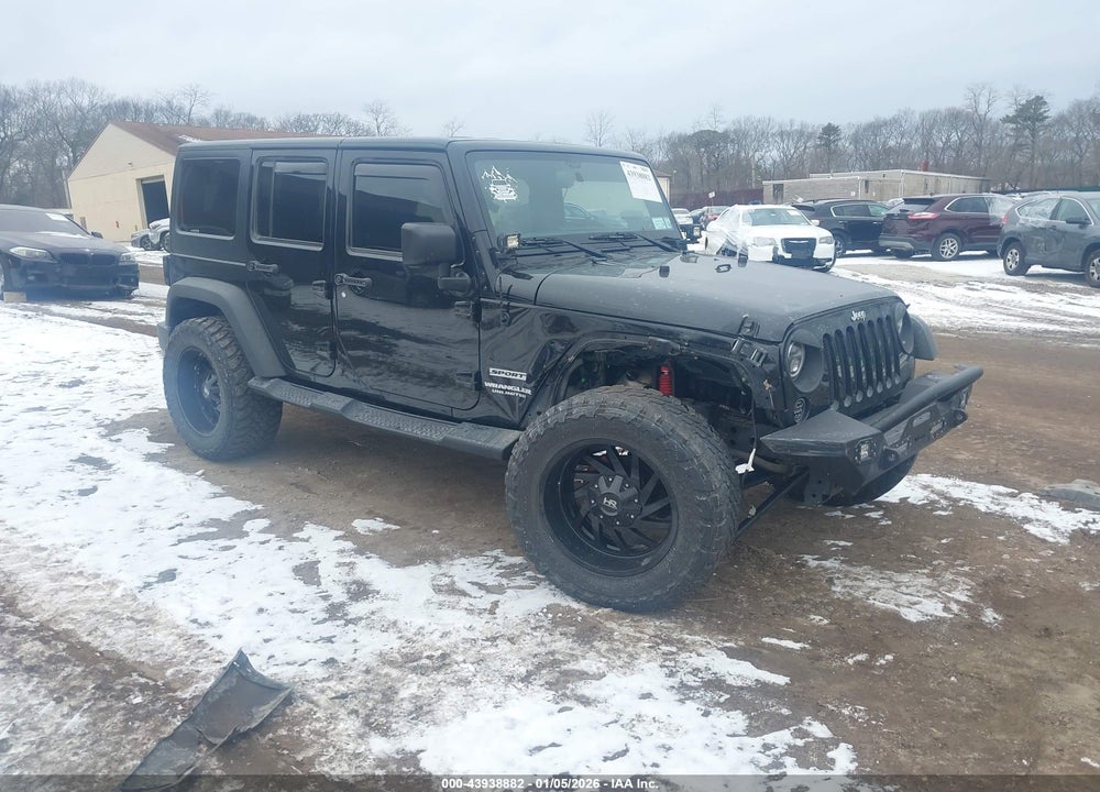 2015 JEEP WRANGLER UNLIMITED SPORT VIN: 1C4BJWDG7FL706891