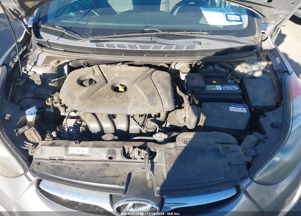 2013 HYUNDAI ELANTRA GLS VIN: KMHDH4AE9DU781901