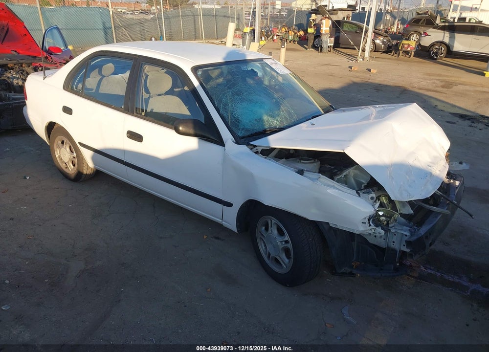2002 CHEVROLET PRIZM LSI VIN: 1Y1SK54842Z427885