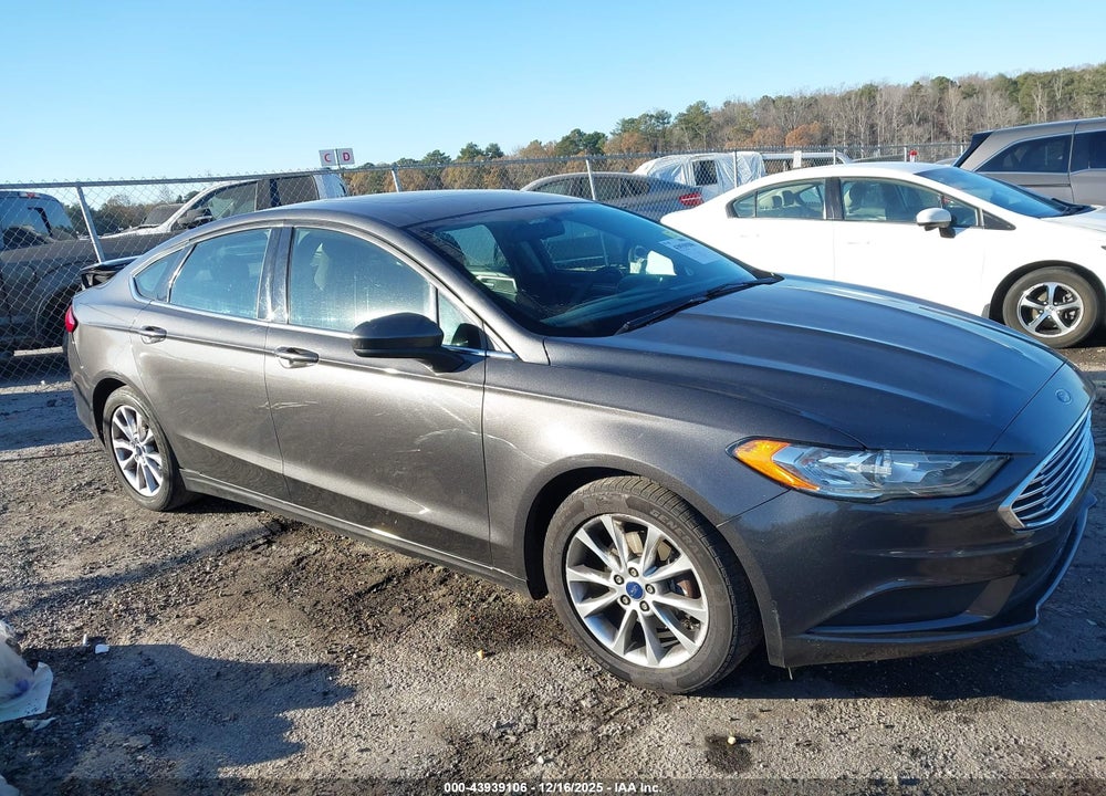 2017 FORD FUSION SE VIN: 3FA6P0H71HR124996