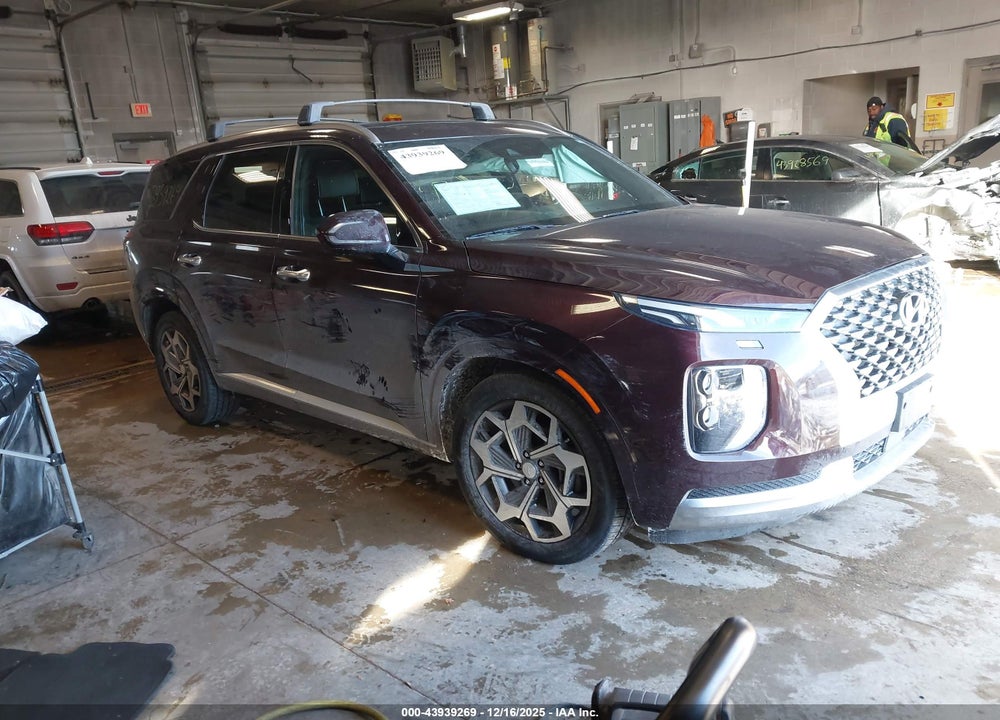 2021 HYUNDAI PALISADE CALLIGRAPHY VIN: KM8R7DHE6MU292547