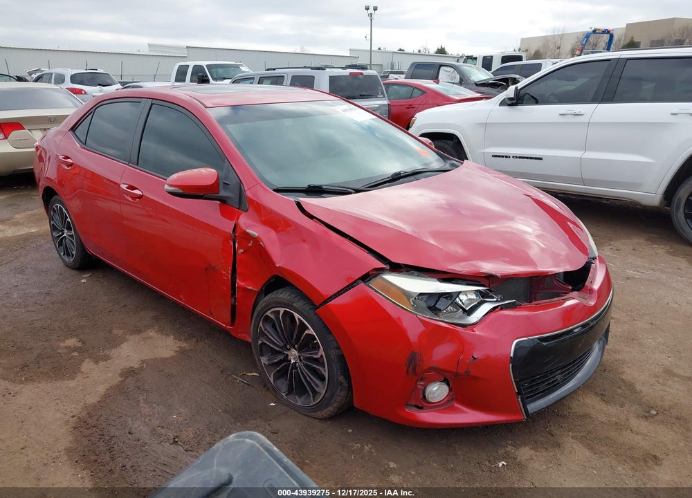 2015 TOYOTA COROLLA S PLUS VIN: 2T1BURHE6FC376685