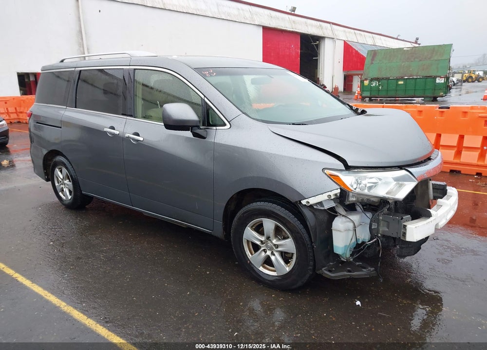 2016 NISSAN QUEST PLATINUM/S/SL/SV VIN: JN8AE2KP6G9151981