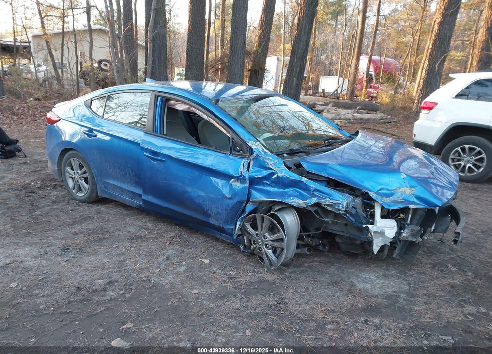 2017 HYUNDAI ELANTRA SE VIN: KMHD84LF0HU224774