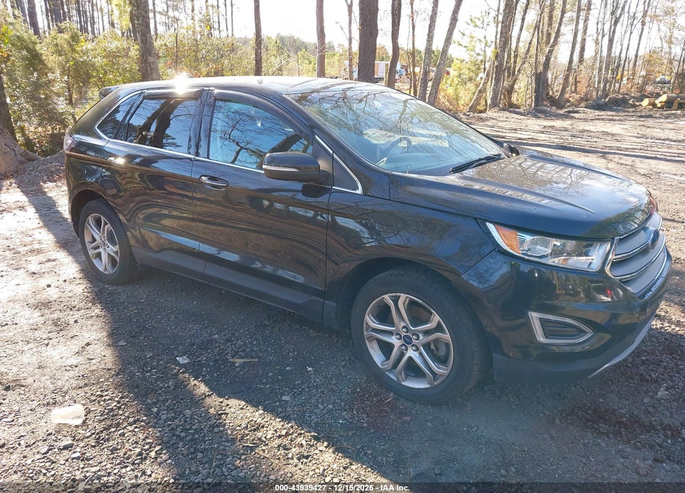 2015 FORD EDGE TITANIUM VIN: 2FMTK4K84FBC36378