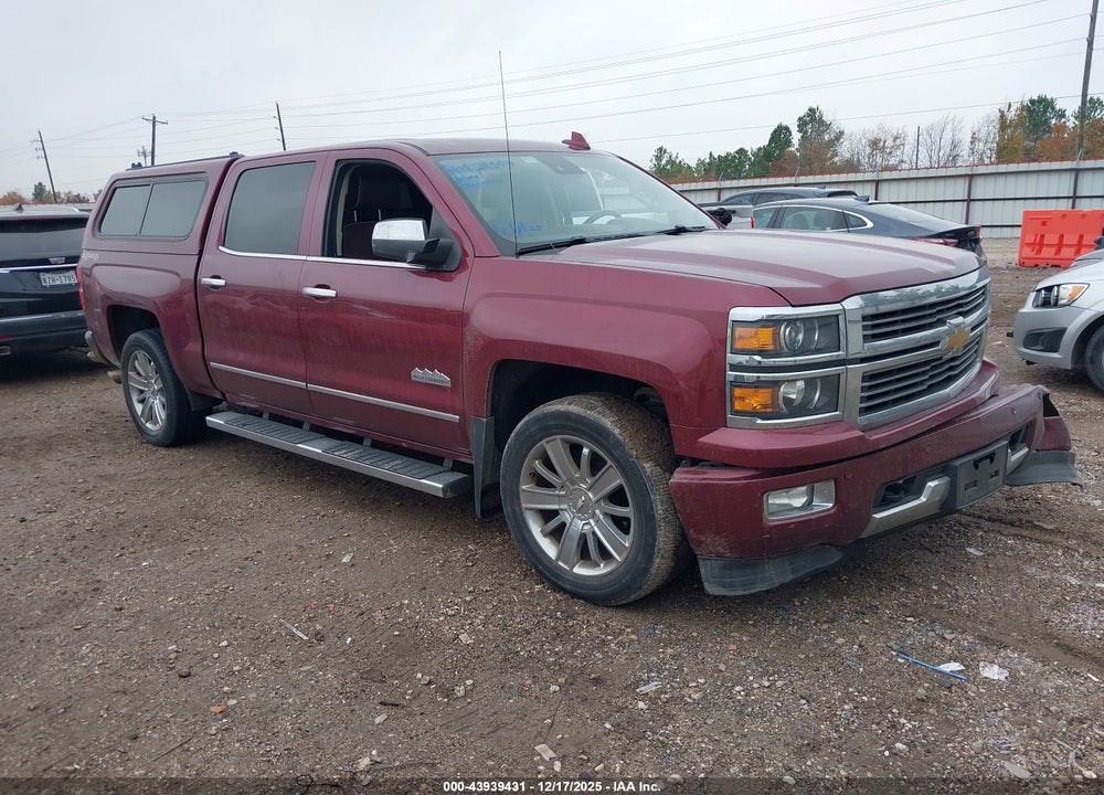 2015 CHEVROLET SILVERADO 1500 HIGH COUNTRY VIN: 3GCUKTEC4FG286584