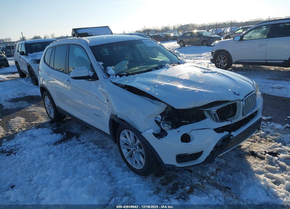 2017 BMW X3 XDRIVE28I VIN: 5UXWX9C53H0T12888