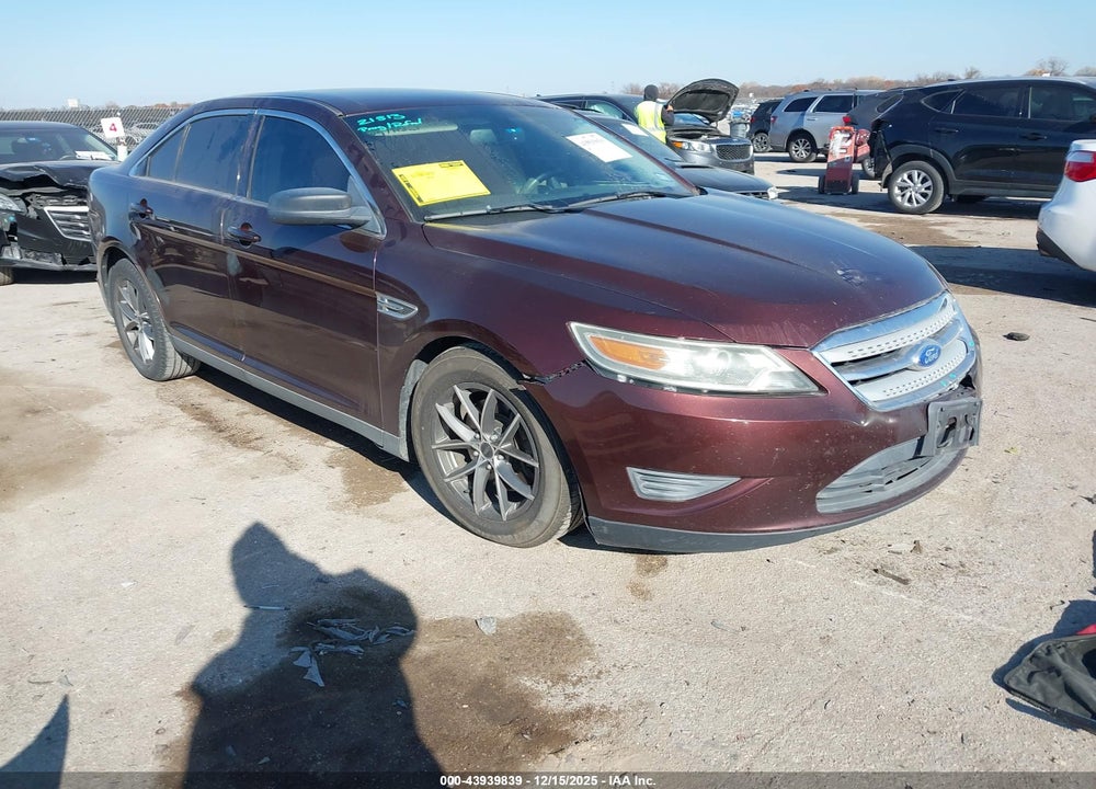 2012 FORD TAURUS SE VIN: 1FAHP2DW4CG130924